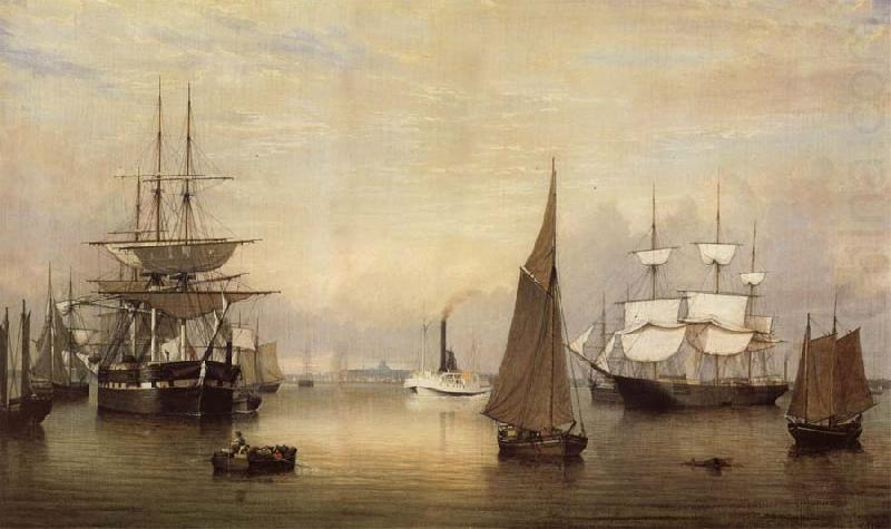 Fitz Hugh Lane Der Bostoner Hafen china oil painting image